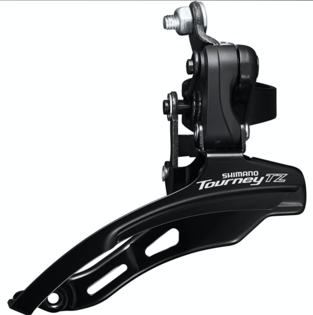 Shimano Shimano Tourney FD-TZ500 6-Speed MTB Front Dreailleur, 28.6, 66-69, 42T