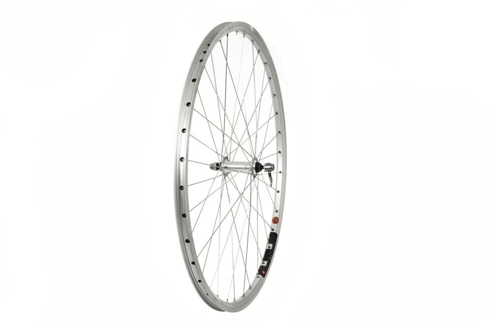Raleigh 700c Front Trekking Wheel, Alloy Hub, Mach1 240 Rim, 36H, Silver (QR)