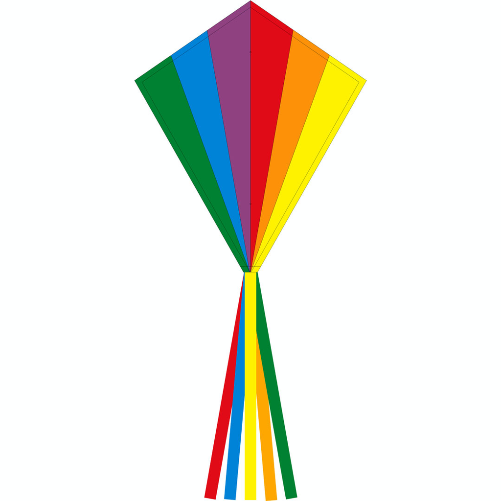 HQ Eco Line Eddy Rainbow Kite