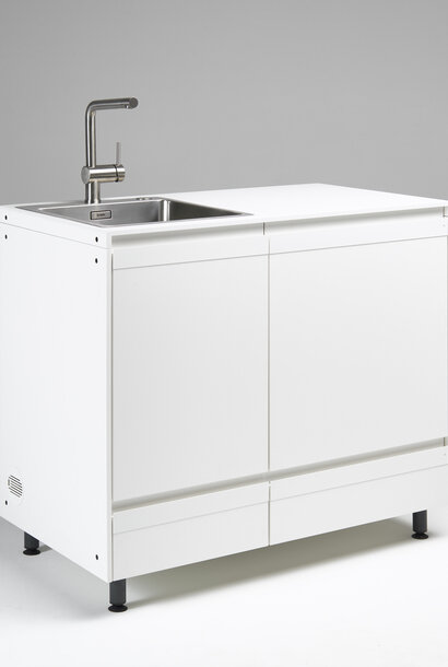 Modular 108: sink 45 with storage