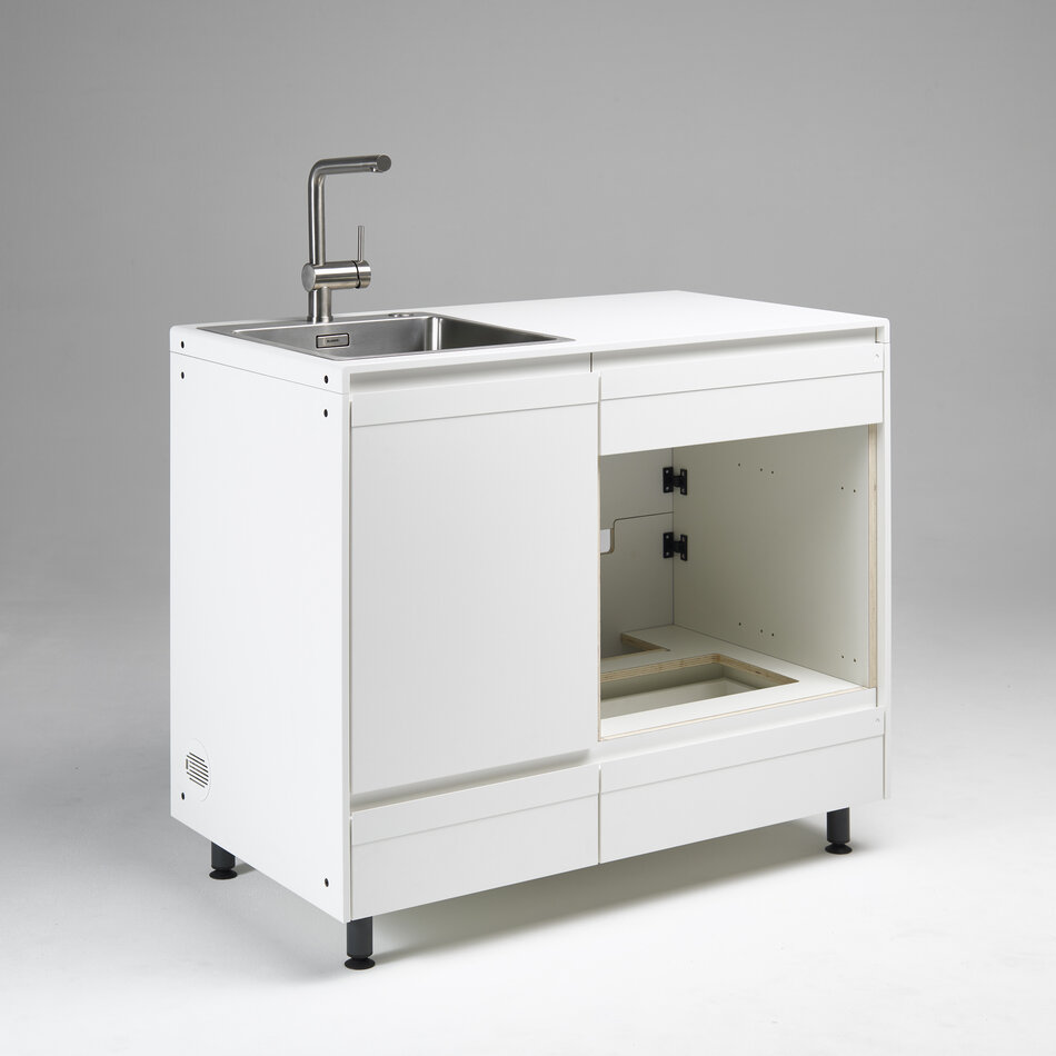Modular: for electrical device 45cm + sink
