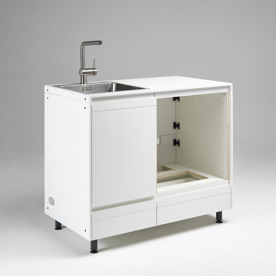 Modular: for electrical device 60cm + sink