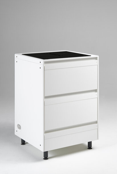 Modular 63: Stauraum 2 für Lüftermulde