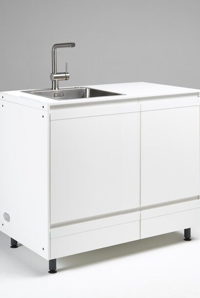 Modular 108: sink 60 with storage