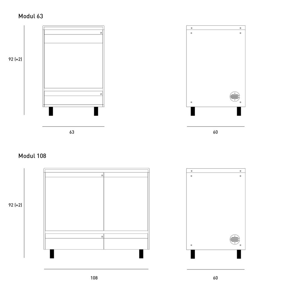 Modular 108: storage2 and standard device