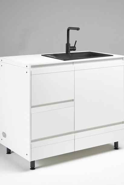 Modular 108: sink 60 with storage 2