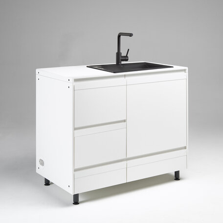 Modular 108: sink 60 with storage 2