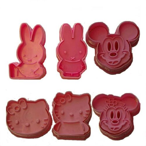 Plastic koekjesvormen