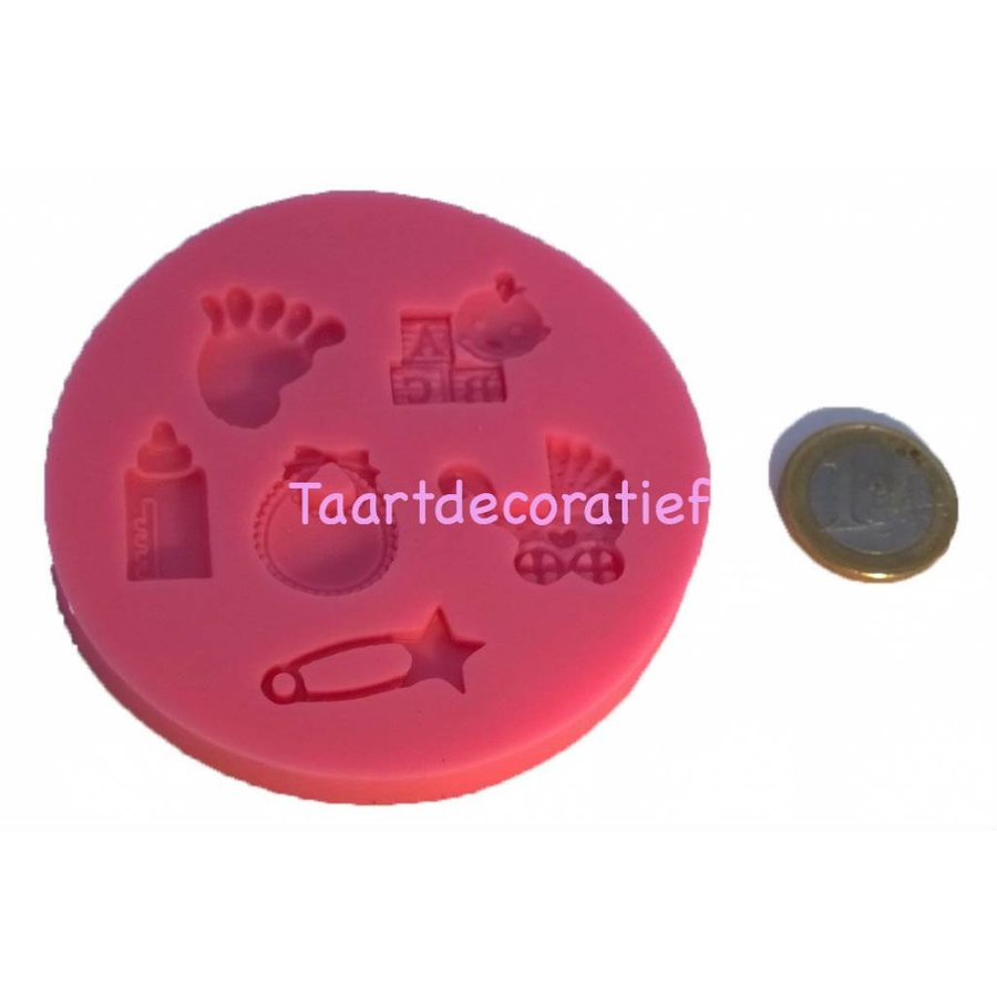 baby thema met voetje-2