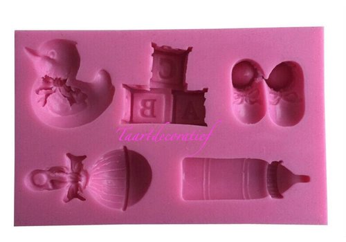 baby thema met blokken 