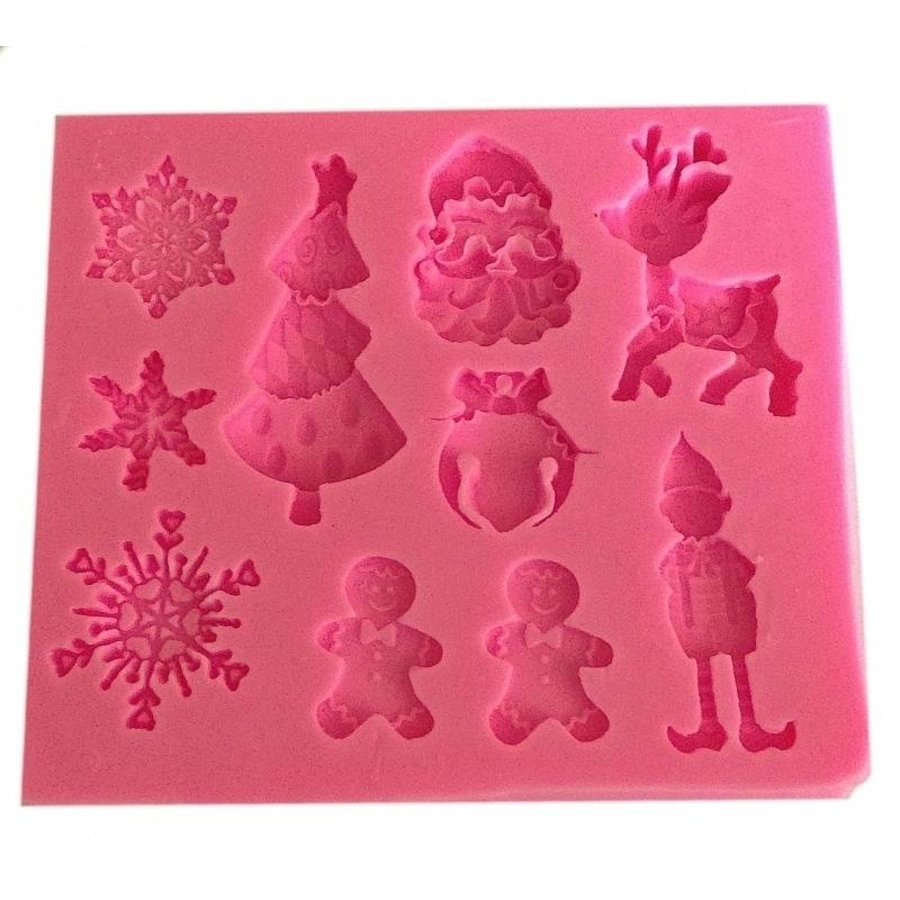 Kerst thema koekjes mal-1