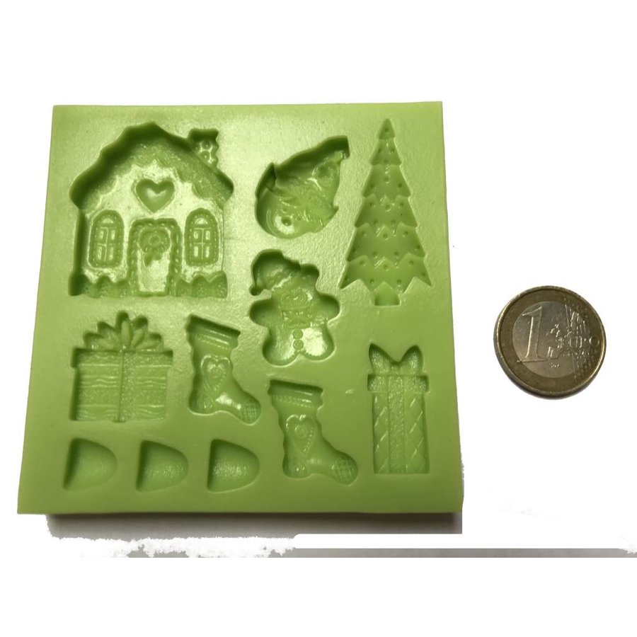 Kerst thema huisje mal-2