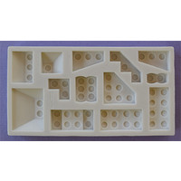 Alphabet moulds building bricks small AM0261