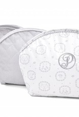 Toiletry bag Oxford Grey check