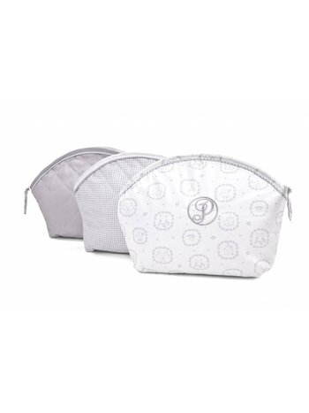 Trousse de toilette Oxford Grey check