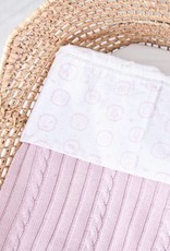 Drap de berceau Little Forest Pink