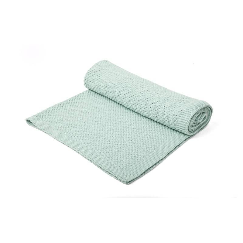 Couverture bébé berceau coton Mint