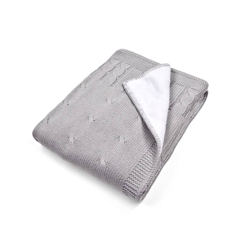 Centimeter Afname Vierde Ledikant deken gevoerd Grey - Poetree Kids - Poetree Kids