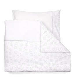 Housse de couette Berceau Little Forest Gris