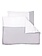 Duvet Cover Cot (100x140cm) Oxford Grey