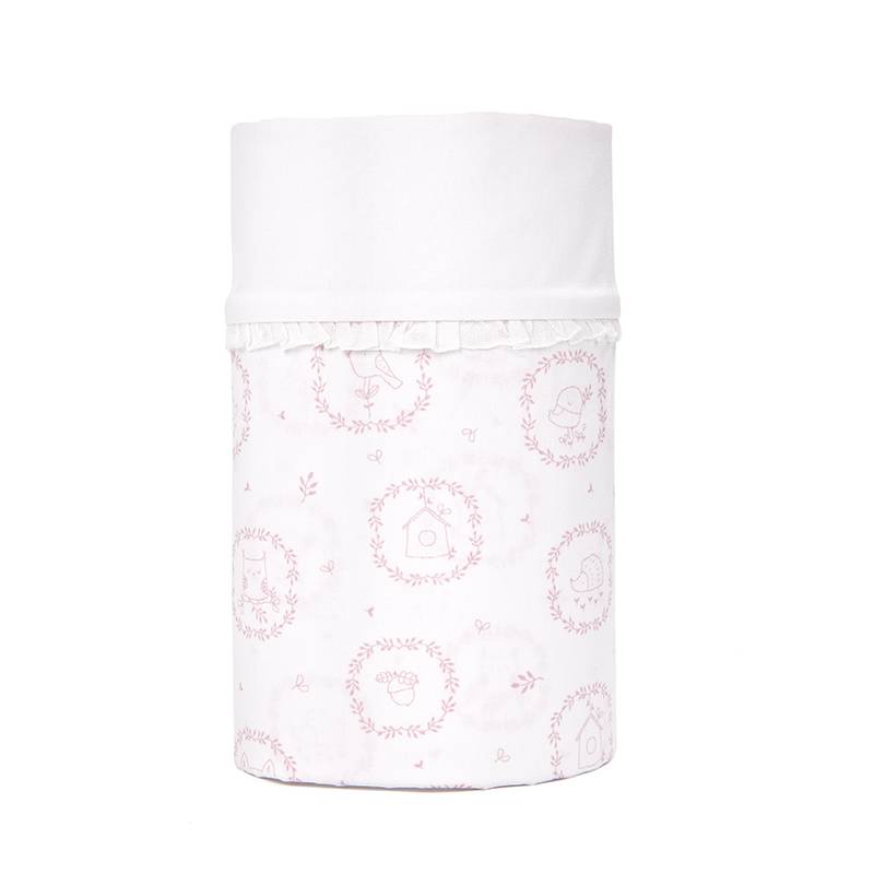 Ledikant laken Little Forest Pink