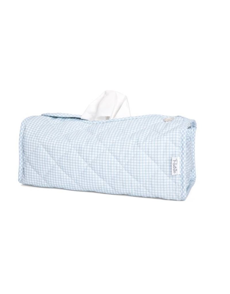 Tissue box hoes Oxford Blue