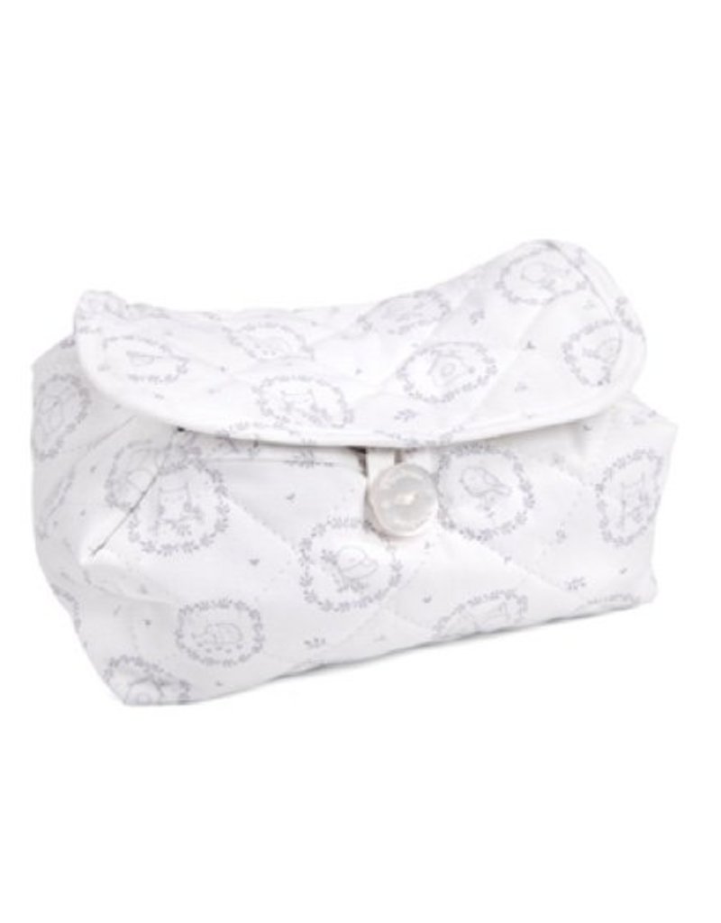 Baby wipes cover Little Forest Grey
