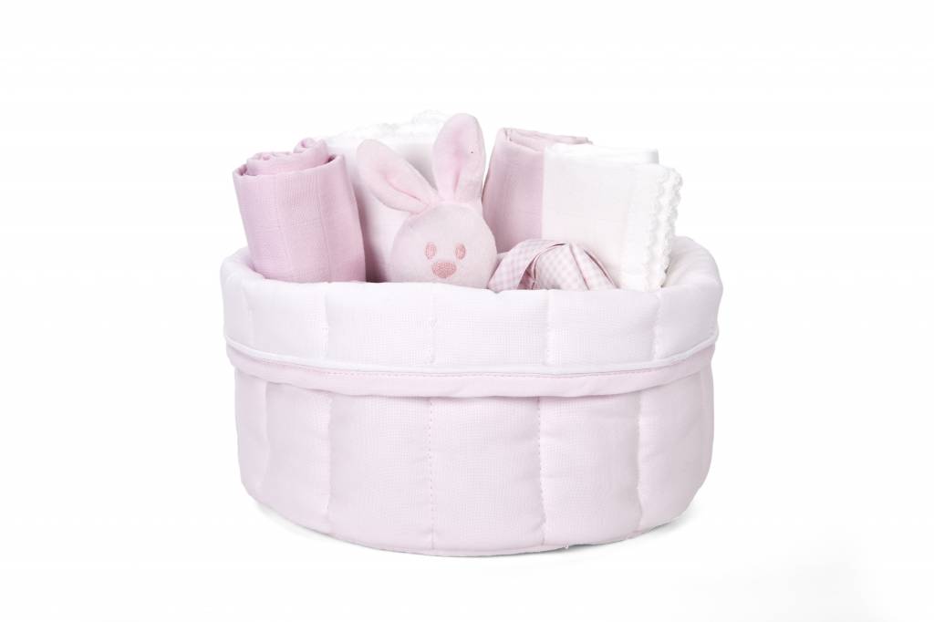 Panier de soins Oxford Soft Pink