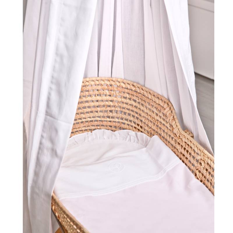 Housse de couette berceau Oxford Soft Pink