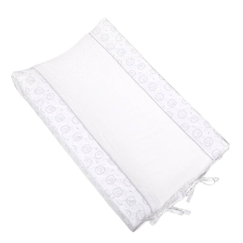 Changing mat cover Little Forest Grey