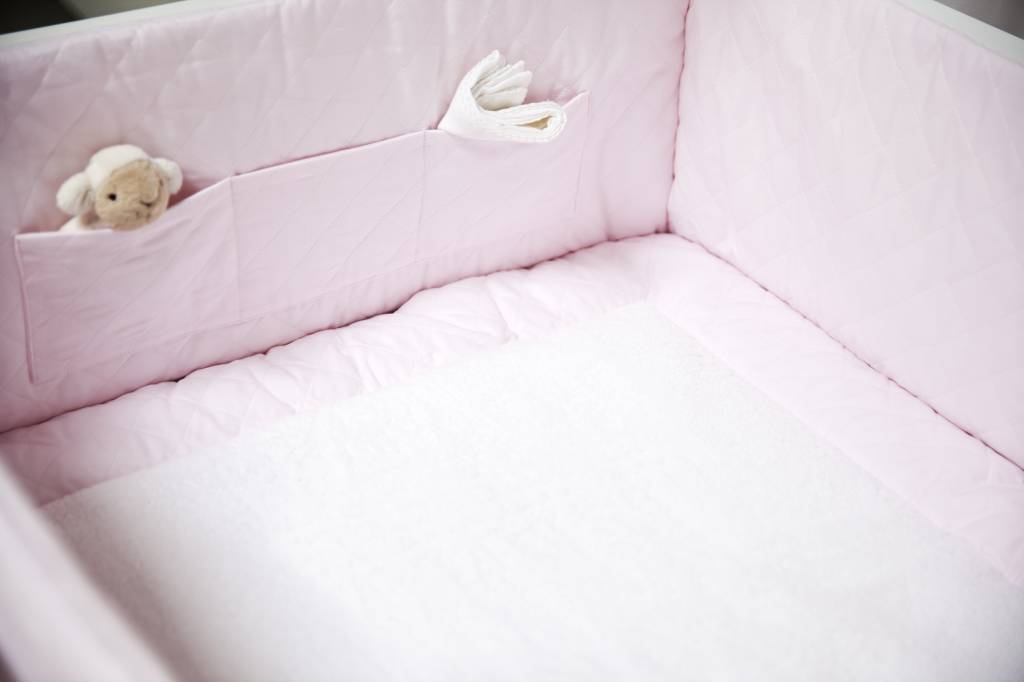 Playpen mat Oxford Soft Pink-2