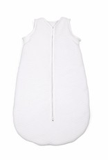 Jersey baby sleeping bag 70cm Chevron White with detachable sleeves