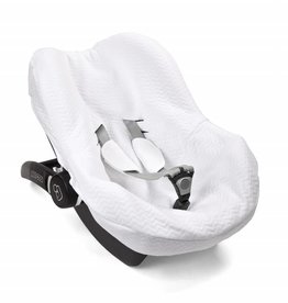 Car seat cover Chevron White