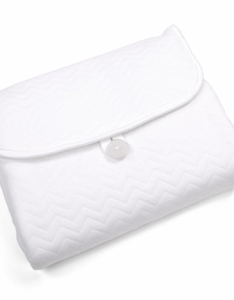 Matelas à langer de voyage Chevron White