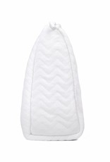 Toiletry bag Chevron White