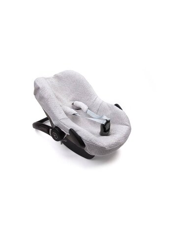 Housse pour siège auto Chevron Light Grey Melange