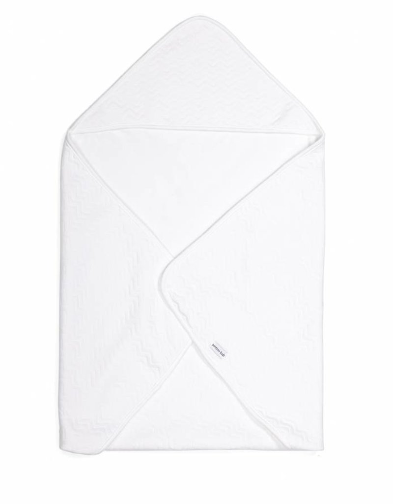 Couverture enveloppante Chevron White