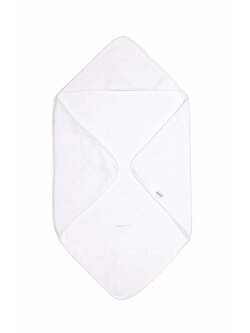 Wrapping blanket Chevron White
