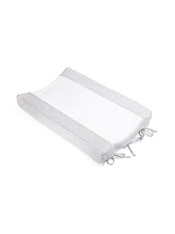 Housse matelas à langer Chevron Light Grey Melange
