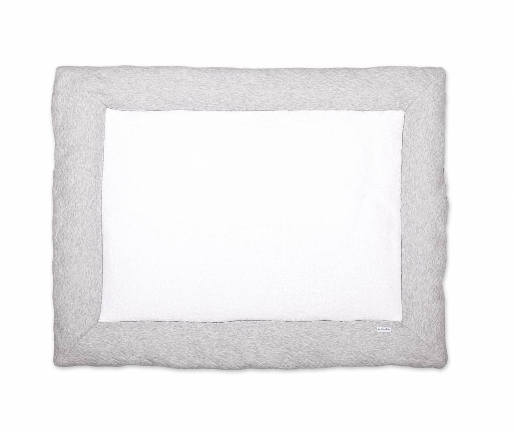 Playpen mat Chevron Light Grey Melange