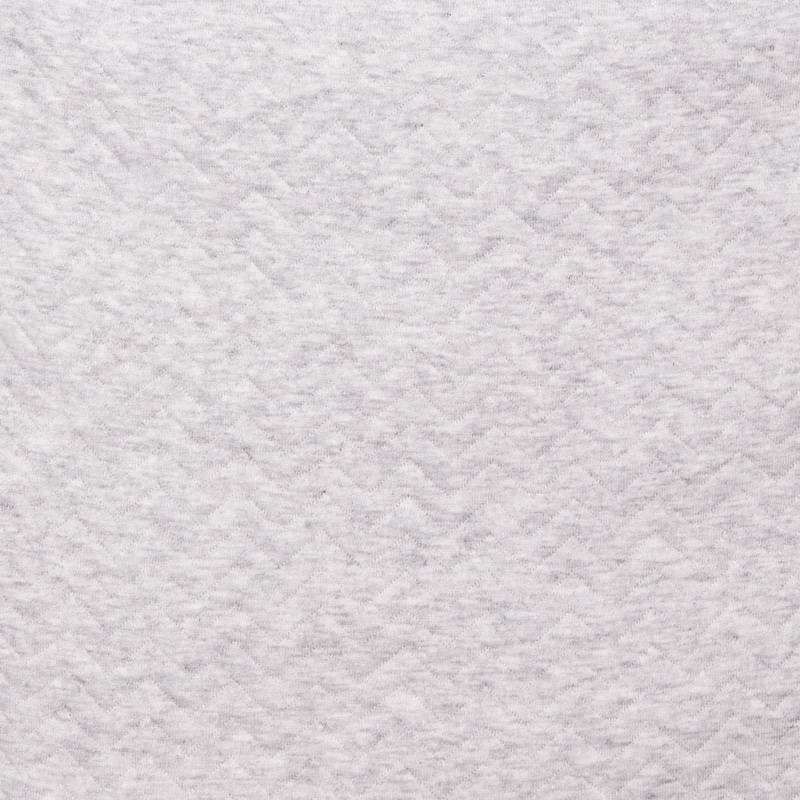 Box/bedomrander Chevron Light Grey Melange