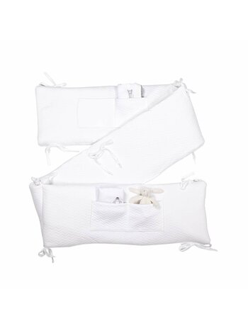Tour de parc/lit Chevron White