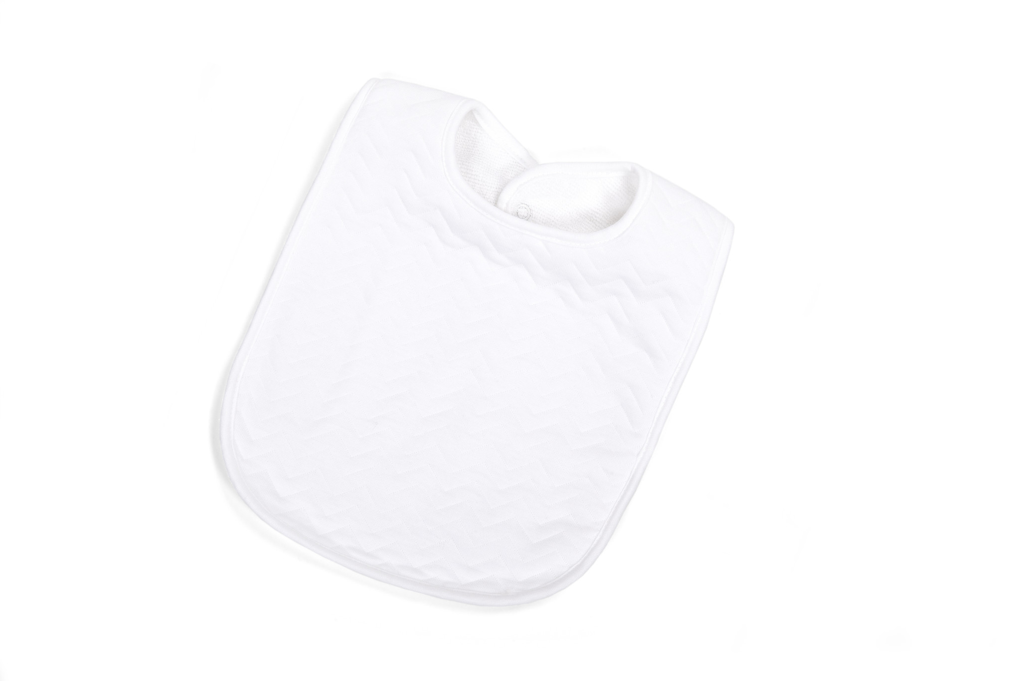 Bib Chevron White