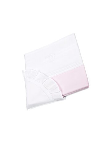 Housse de couette berceau Oxford Soft Pink