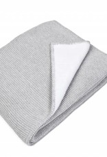 Cot blanket Antibes Light grey melange