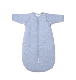 Baby sleeping bag 70cm Chevron Denim Blue