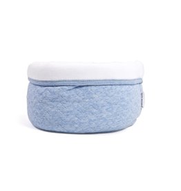 Panier de soins Chevron Denim Blue