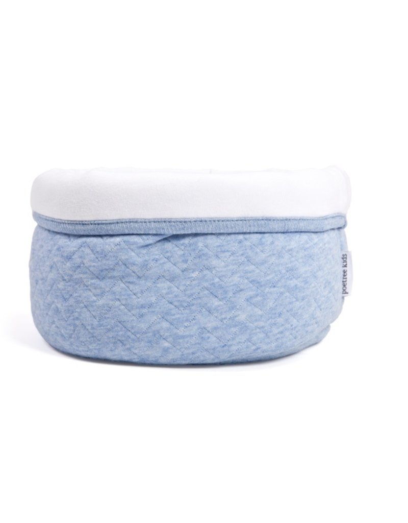 Panier de soins Chevron Denim Blue