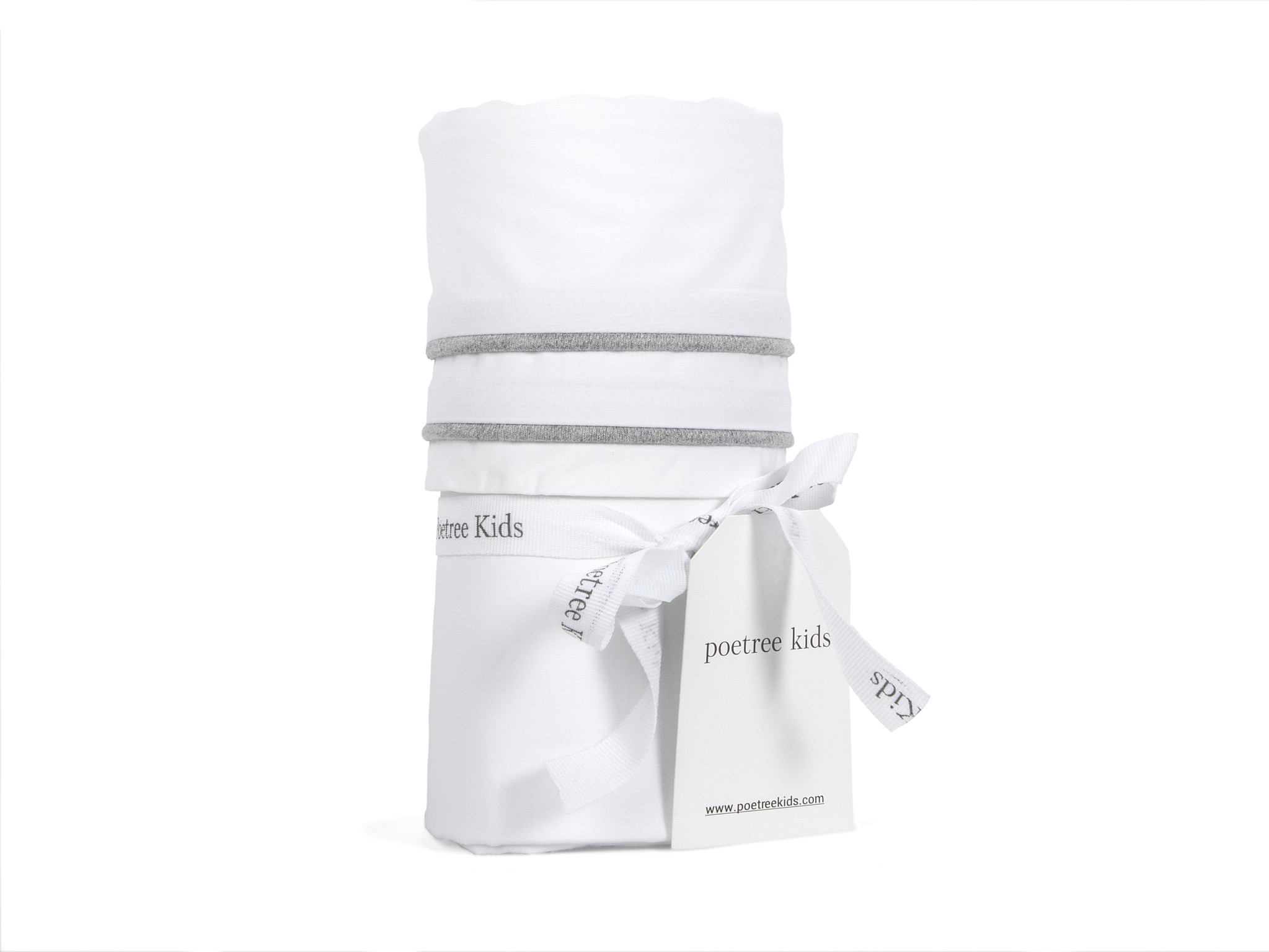 Crib sheet Star Grey Melange