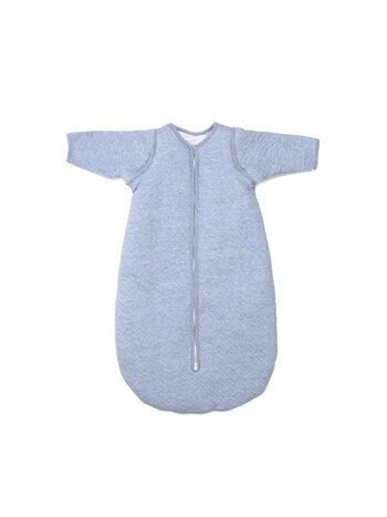 Sac de couchage bébé 90cm Chevron Denim Blue